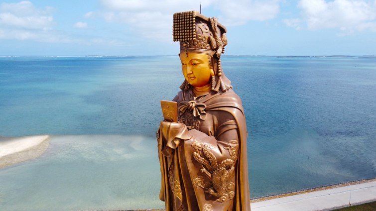 澎湖媽祖園區雕像
